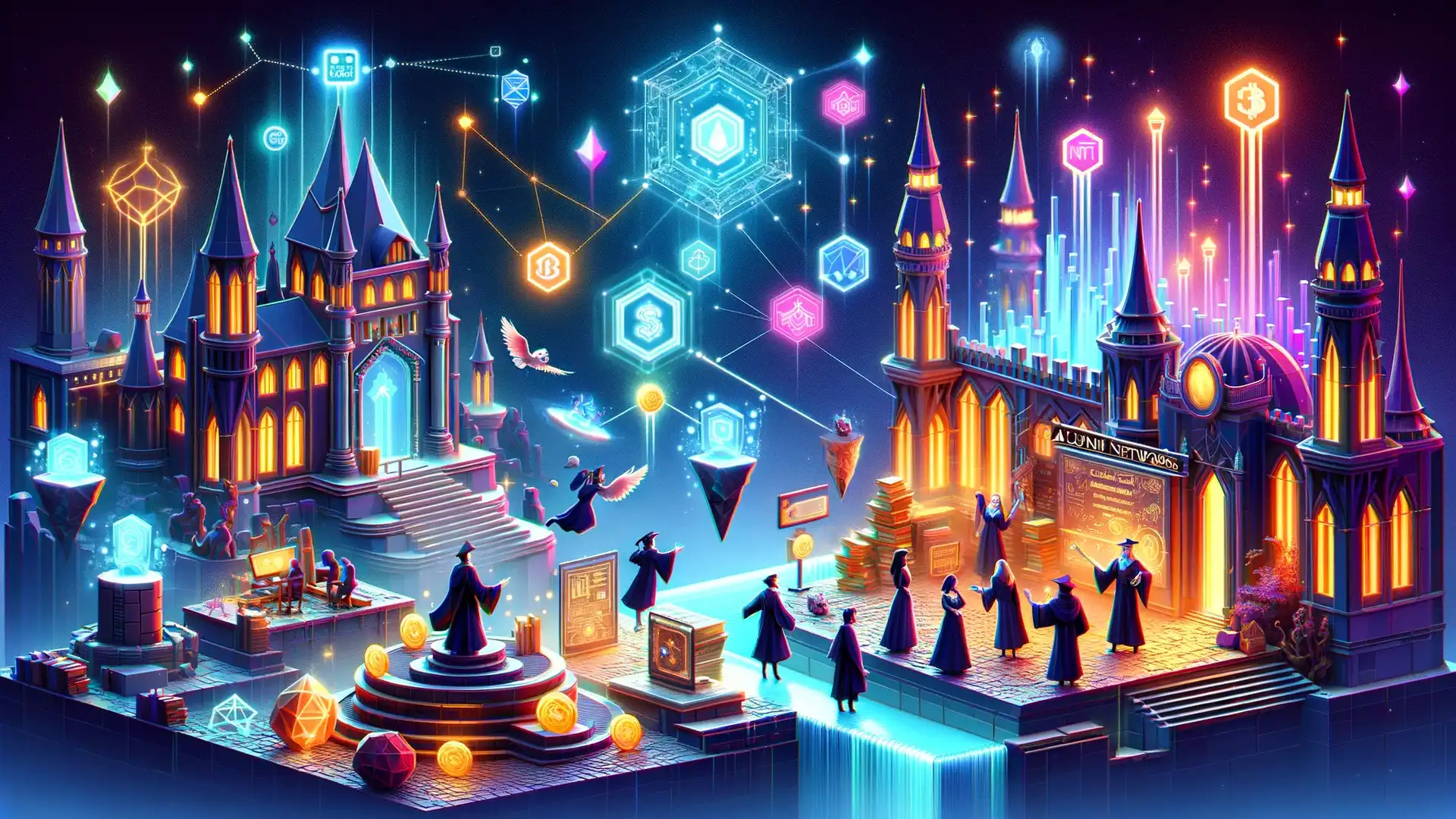 Сети выпускников и NFT