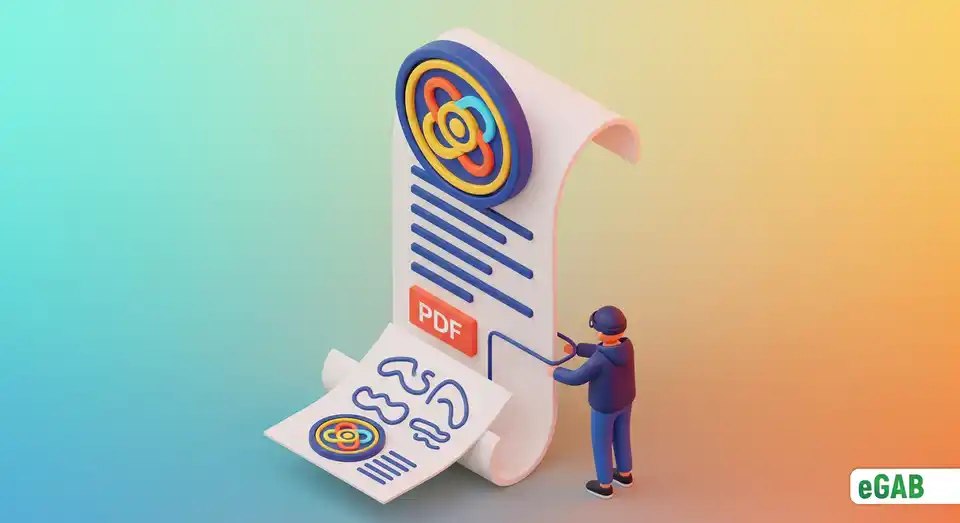 3D visualization of an Incremental Saving Attack (ISA) where fake data is appended to a signed PDF.