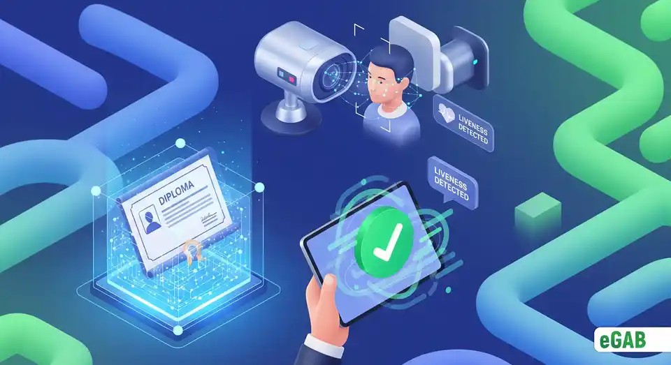 Fighting diploma forgery with advanced technology like blockchain, real-time verification APIs, and biometric liveness detection.