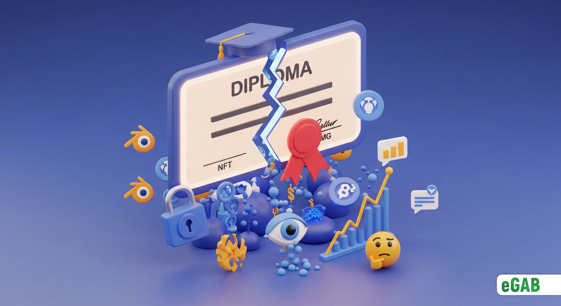 Почему Публичные NFT Платформы Совсем не Подходят для Образовательных Документов изображение для предпросмотра