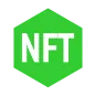 NFT text inside a hexagon, symbolizing document simplicity and transparency
